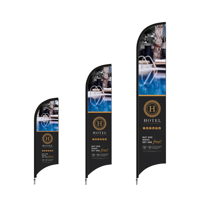 Fly Banner Surf Pack Completo | Bandera Publicitaria Profesional